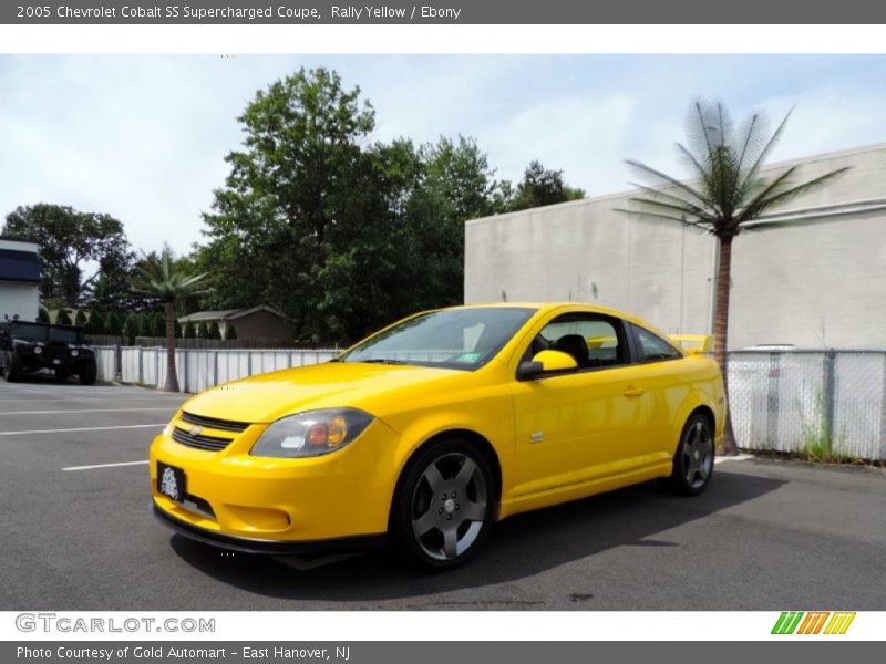 Rally Yellow / Ebony 2005 Chevrolet Cobalt SS Supercharged Coupe