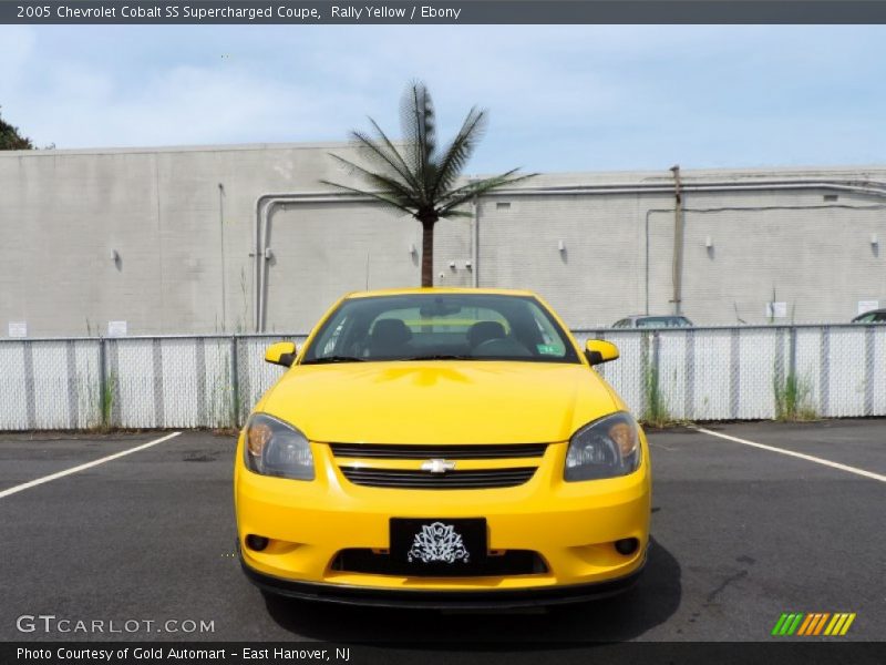 Rally Yellow / Ebony 2005 Chevrolet Cobalt SS Supercharged Coupe