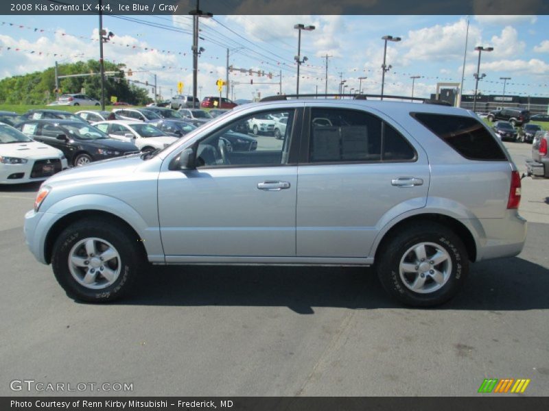 Ice Blue / Gray 2008 Kia Sorento LX 4x4