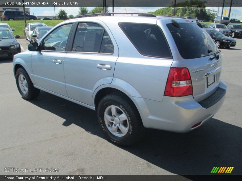 Ice Blue / Gray 2008 Kia Sorento LX 4x4