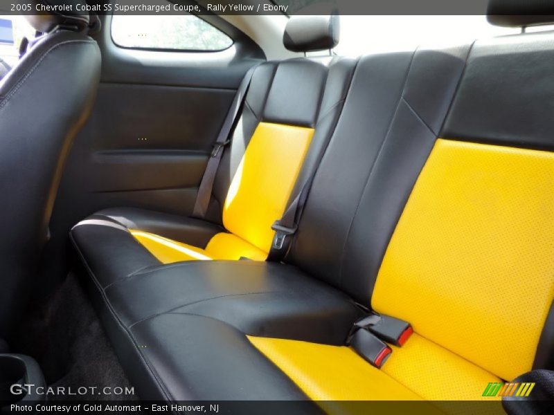 Rally Yellow / Ebony 2005 Chevrolet Cobalt SS Supercharged Coupe