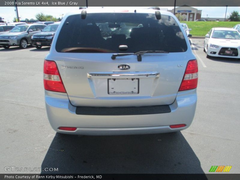 Ice Blue / Gray 2008 Kia Sorento LX 4x4