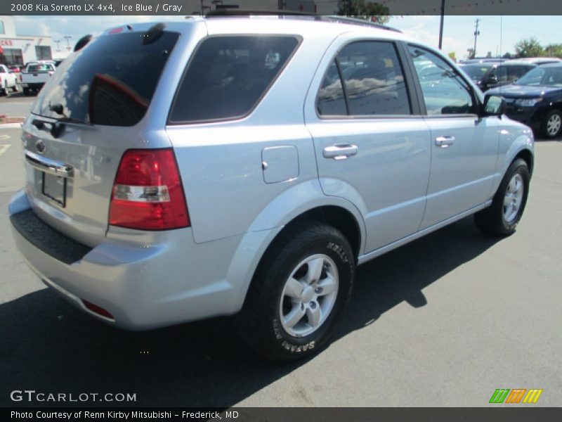 Ice Blue / Gray 2008 Kia Sorento LX 4x4