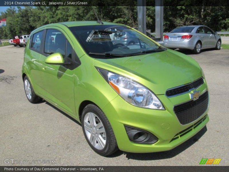Front 3/4 View of 2014 Spark LS
