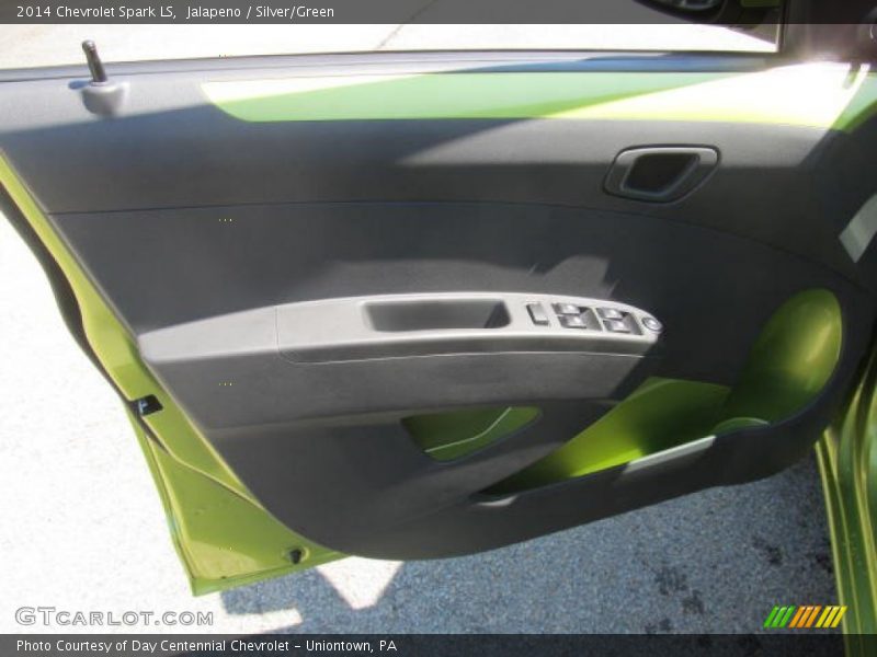 Jalapeno / Silver/Green 2014 Chevrolet Spark LS