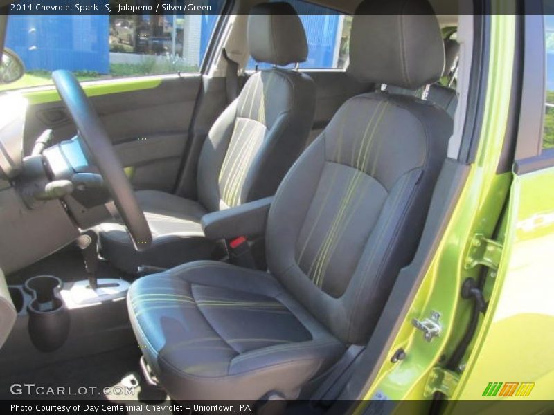 Front Seat of 2014 Spark LS