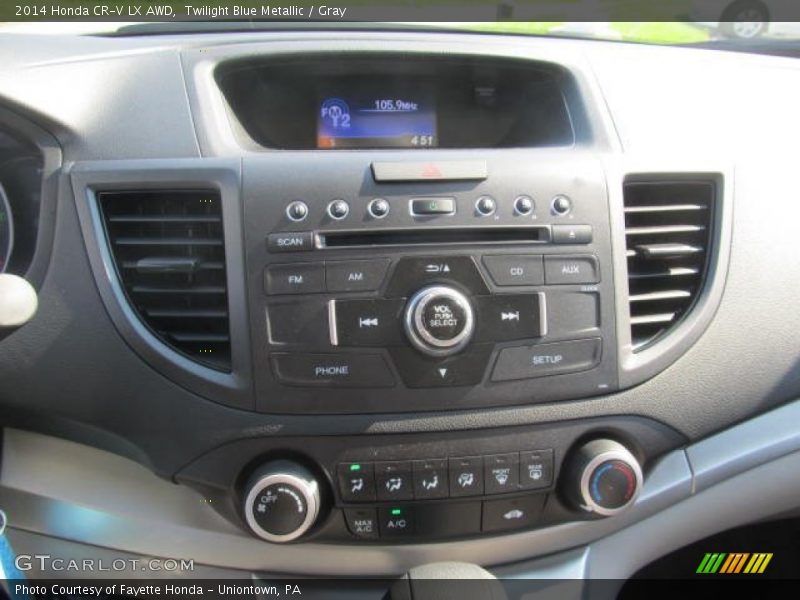 Controls of 2014 CR-V LX AWD