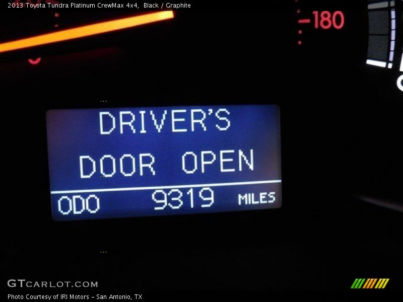 Black / Graphite 2013 Toyota Tundra Platinum CrewMax 4x4