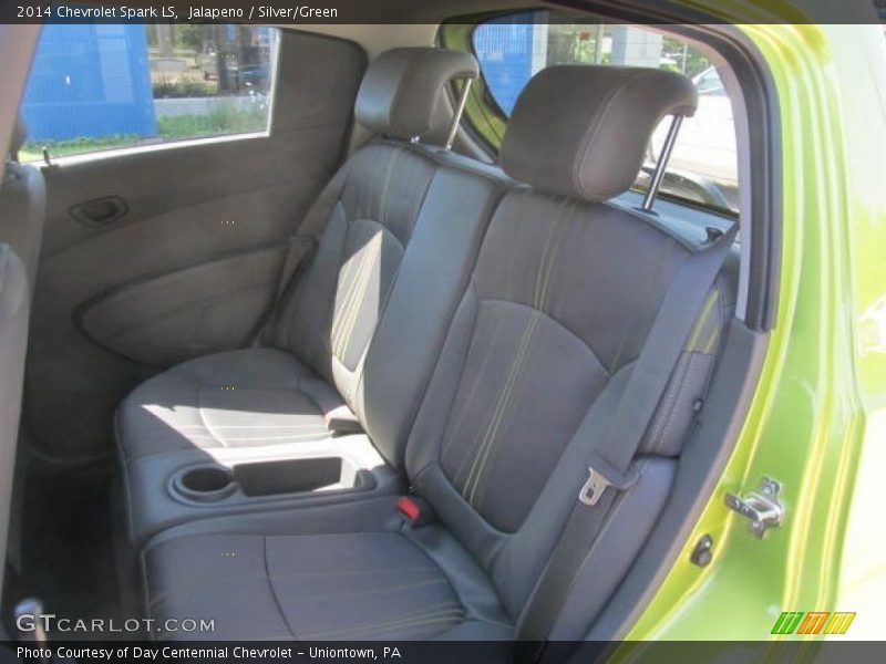 Rear Seat of 2014 Spark LS