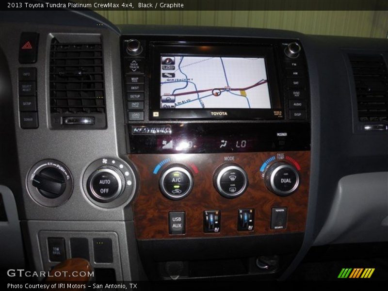 Black / Graphite 2013 Toyota Tundra Platinum CrewMax 4x4