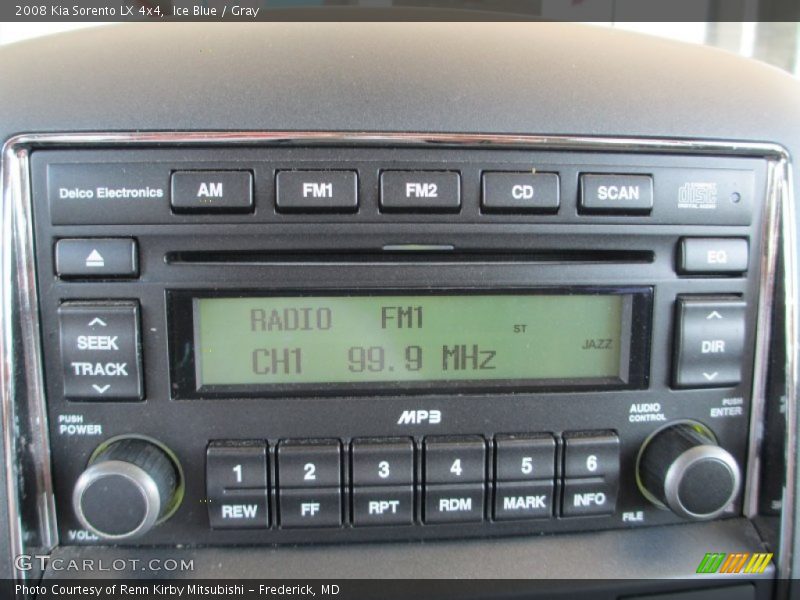 Ice Blue / Gray 2008 Kia Sorento LX 4x4