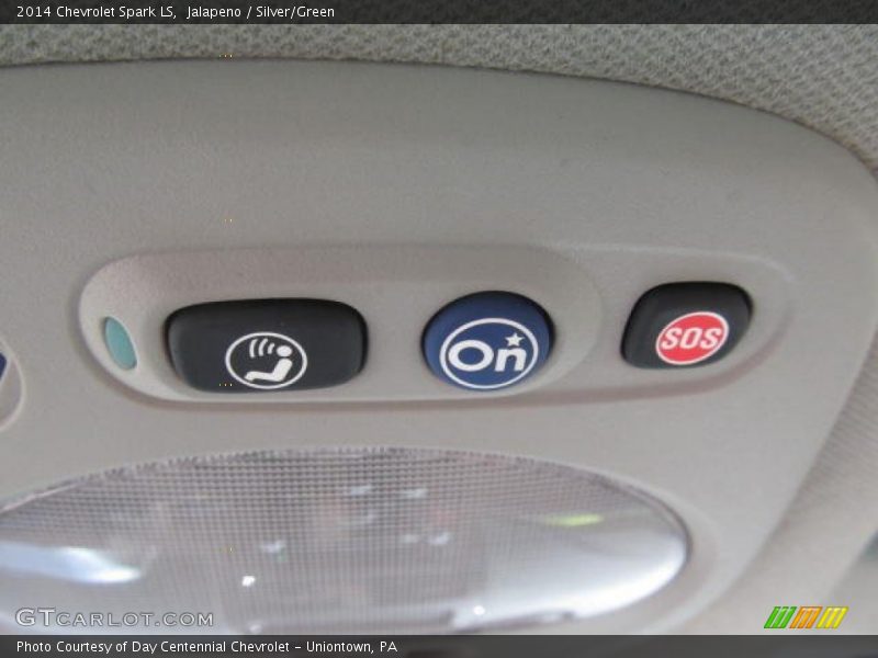 Jalapeno / Silver/Green 2014 Chevrolet Spark LS