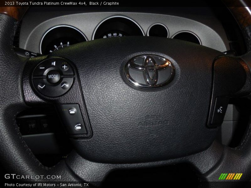 Black / Graphite 2013 Toyota Tundra Platinum CrewMax 4x4