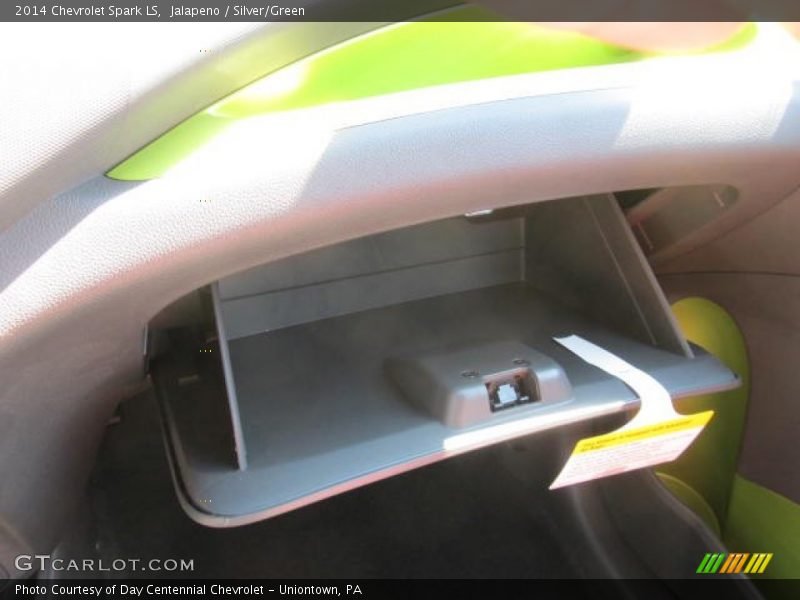 Jalapeno / Silver/Green 2014 Chevrolet Spark LS