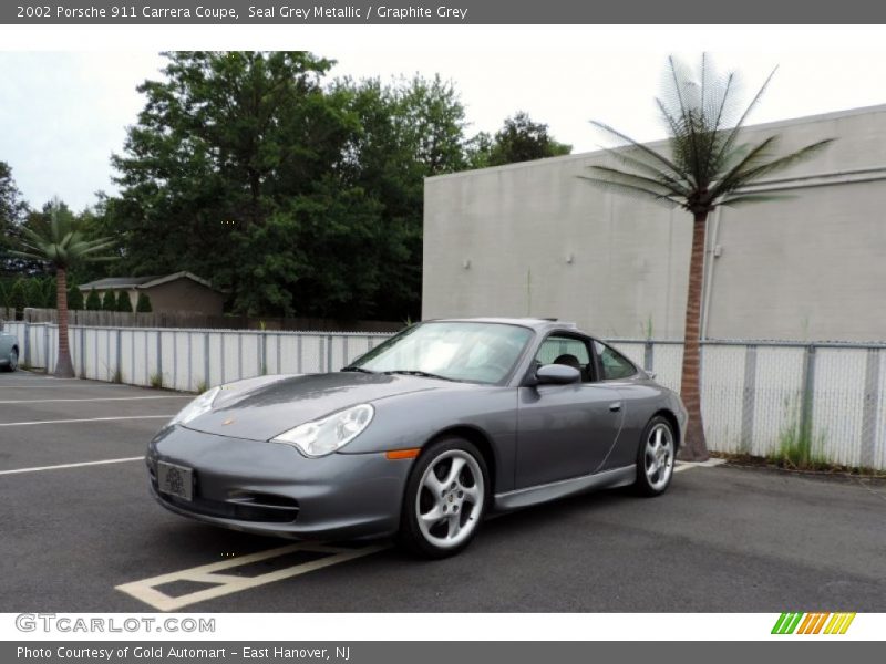 Seal Grey Metallic / Graphite Grey 2002 Porsche 911 Carrera Coupe