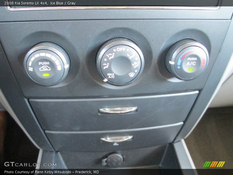 Ice Blue / Gray 2008 Kia Sorento LX 4x4