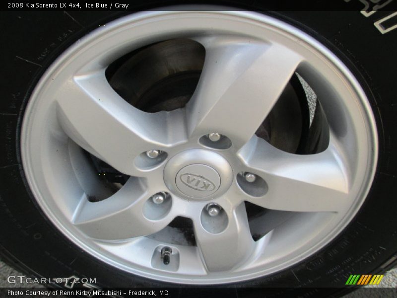 Ice Blue / Gray 2008 Kia Sorento LX 4x4
