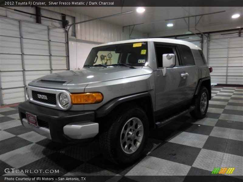 Silver Fresco Metallic / Dark Charcoal 2012 Toyota FJ Cruiser
