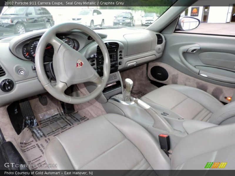 Graphite Grey Interior - 2002 911 Carrera Coupe 