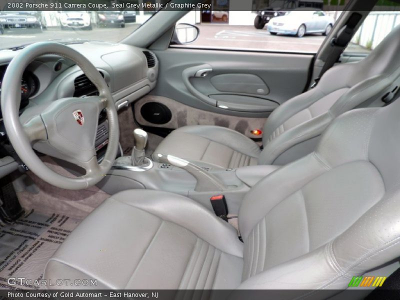  2002 911 Carrera Coupe Graphite Grey Interior