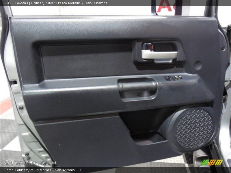 Silver Fresco Metallic / Dark Charcoal 2012 Toyota FJ Cruiser