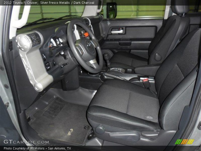 Silver Fresco Metallic / Dark Charcoal 2012 Toyota FJ Cruiser