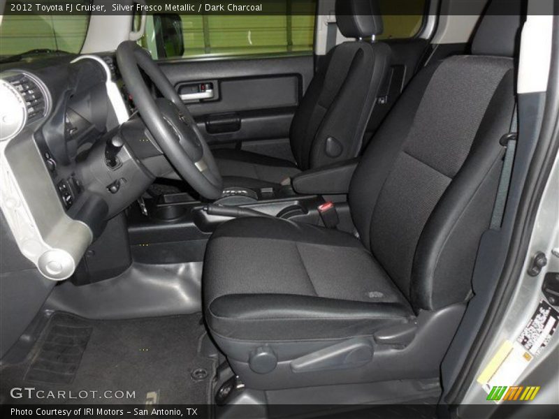 Silver Fresco Metallic / Dark Charcoal 2012 Toyota FJ Cruiser