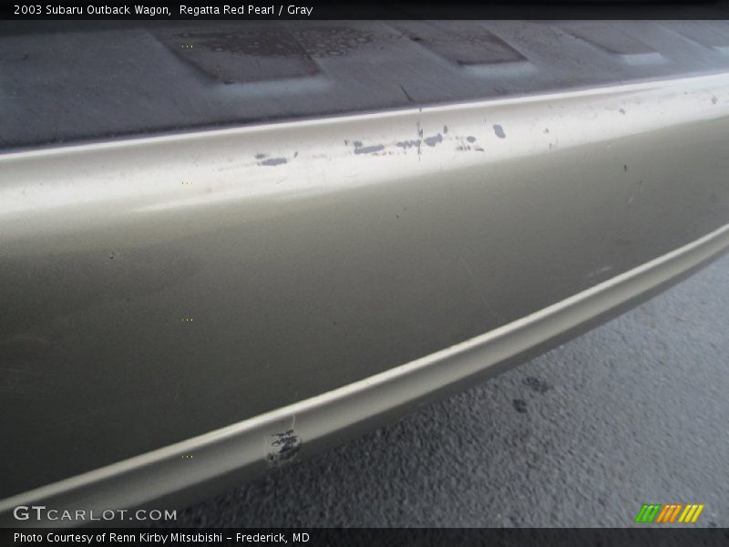 Regatta Red Pearl / Gray 2003 Subaru Outback Wagon