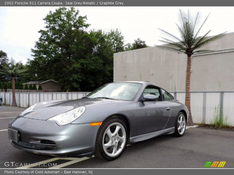 Seal Grey Metallic / Graphite Grey 2002 Porsche 911 Carrera Coupe
