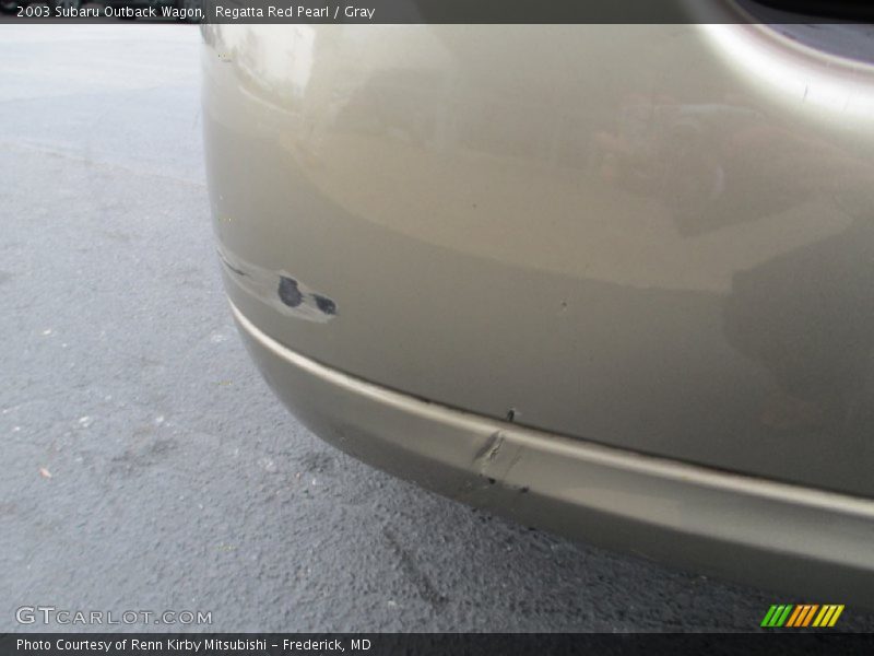 Regatta Red Pearl / Gray 2003 Subaru Outback Wagon