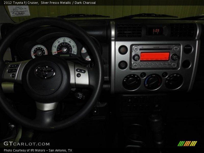 Silver Fresco Metallic / Dark Charcoal 2012 Toyota FJ Cruiser