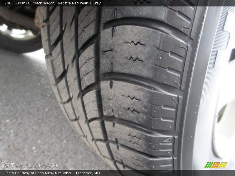 Regatta Red Pearl / Gray 2003 Subaru Outback Wagon