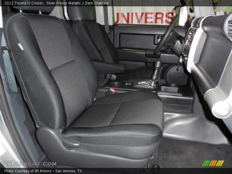 Silver Fresco Metallic / Dark Charcoal 2012 Toyota FJ Cruiser