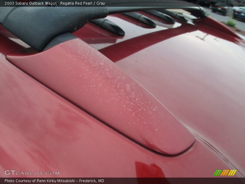 Regatta Red Pearl / Gray 2003 Subaru Outback Wagon
