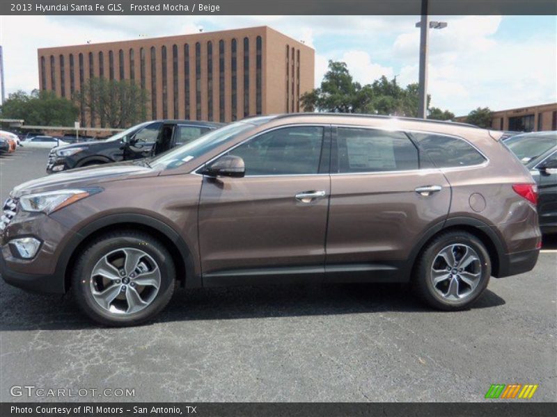 Frosted Mocha / Beige 2013 Hyundai Santa Fe GLS