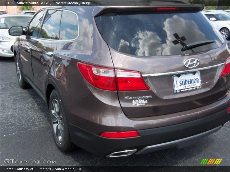 Frosted Mocha / Beige 2013 Hyundai Santa Fe GLS