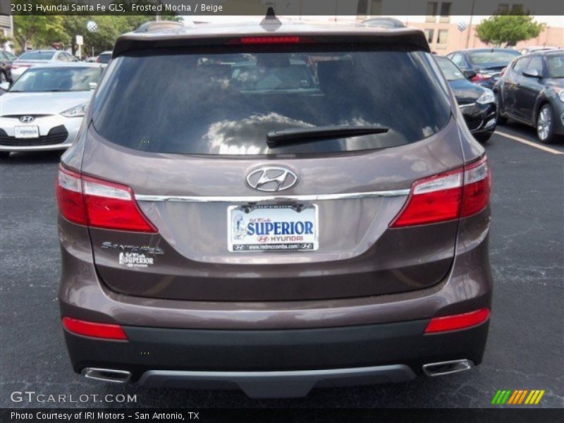 Frosted Mocha / Beige 2013 Hyundai Santa Fe GLS