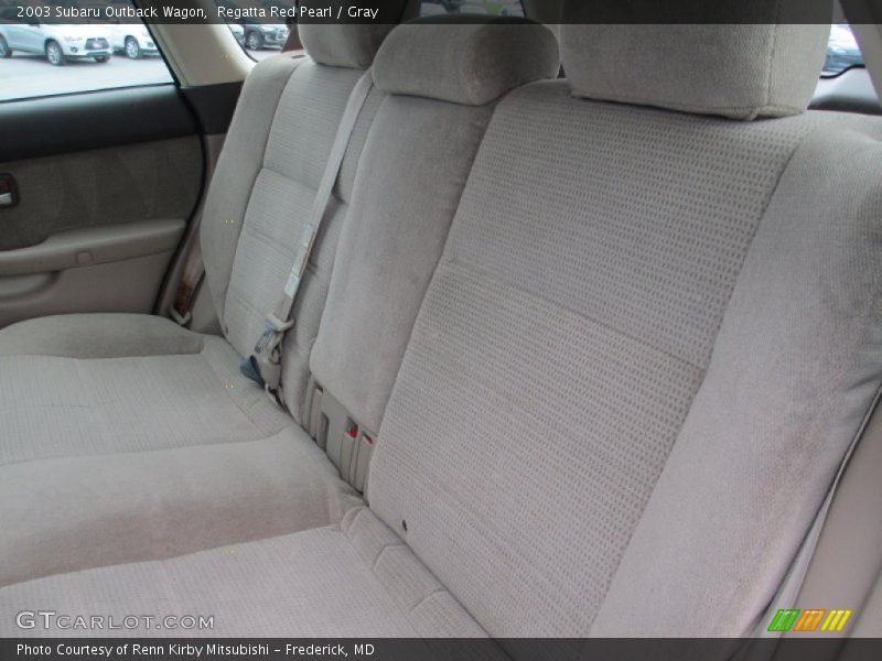 Regatta Red Pearl / Gray 2003 Subaru Outback Wagon