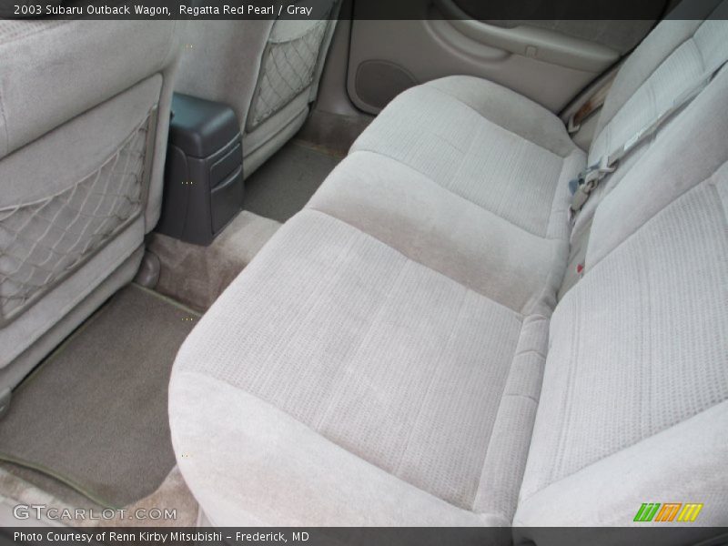 Regatta Red Pearl / Gray 2003 Subaru Outback Wagon