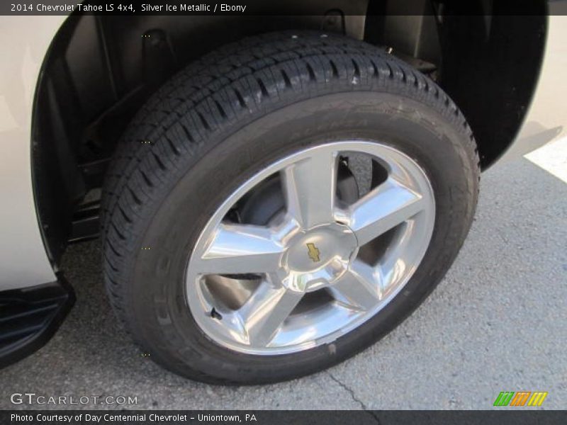 Silver Ice Metallic / Ebony 2014 Chevrolet Tahoe LS 4x4