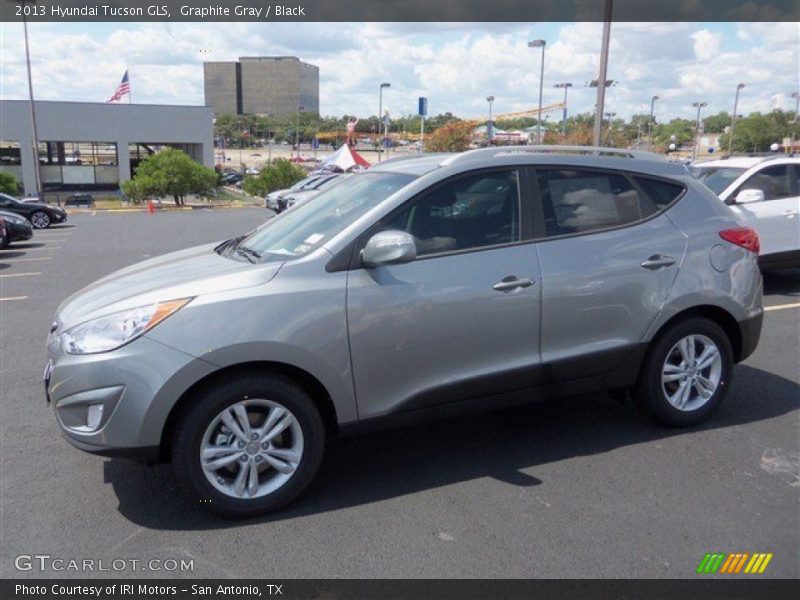 Graphite Gray / Black 2013 Hyundai Tucson GLS