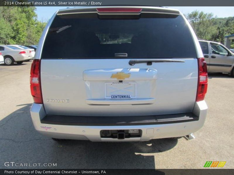 Silver Ice Metallic / Ebony 2014 Chevrolet Tahoe LS 4x4