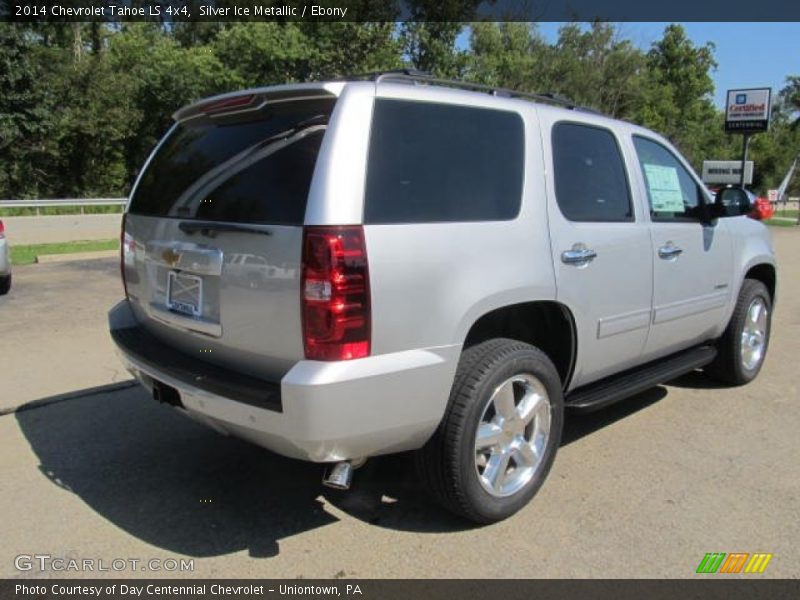 Silver Ice Metallic / Ebony 2014 Chevrolet Tahoe LS 4x4