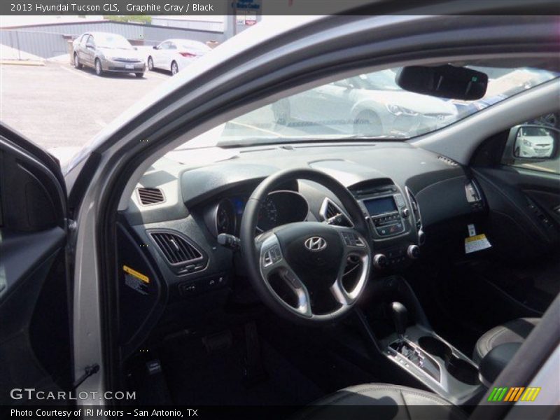 Graphite Gray / Black 2013 Hyundai Tucson GLS