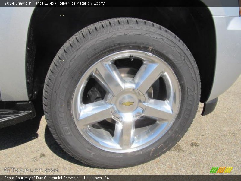 Silver Ice Metallic / Ebony 2014 Chevrolet Tahoe LS 4x4