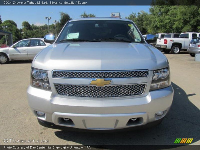 Silver Ice Metallic / Ebony 2014 Chevrolet Tahoe LS 4x4