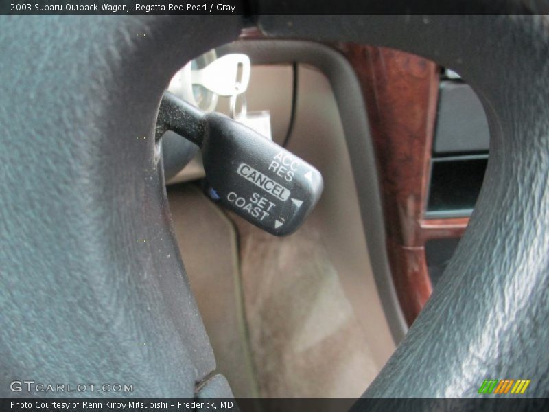 Regatta Red Pearl / Gray 2003 Subaru Outback Wagon
