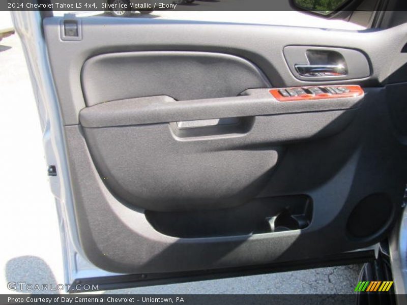 Silver Ice Metallic / Ebony 2014 Chevrolet Tahoe LS 4x4