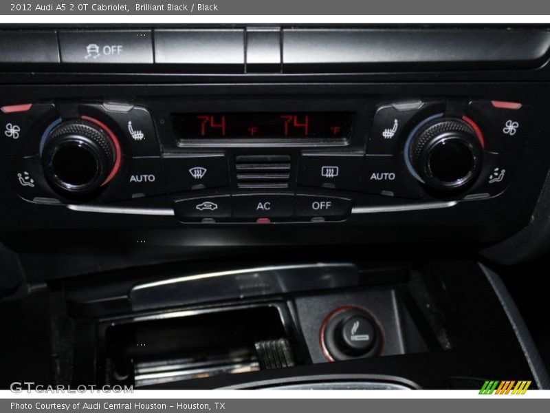Brilliant Black / Black 2012 Audi A5 2.0T Cabriolet