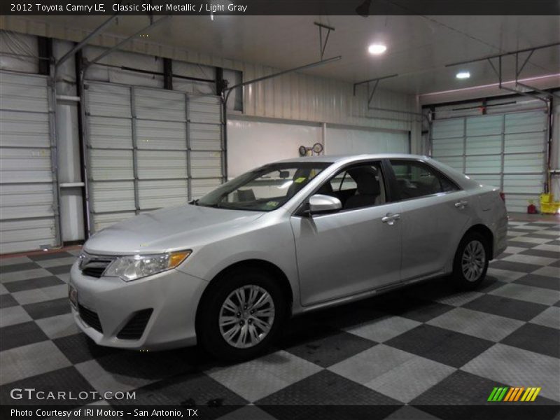 Classic Silver Metallic / Light Gray 2012 Toyota Camry LE